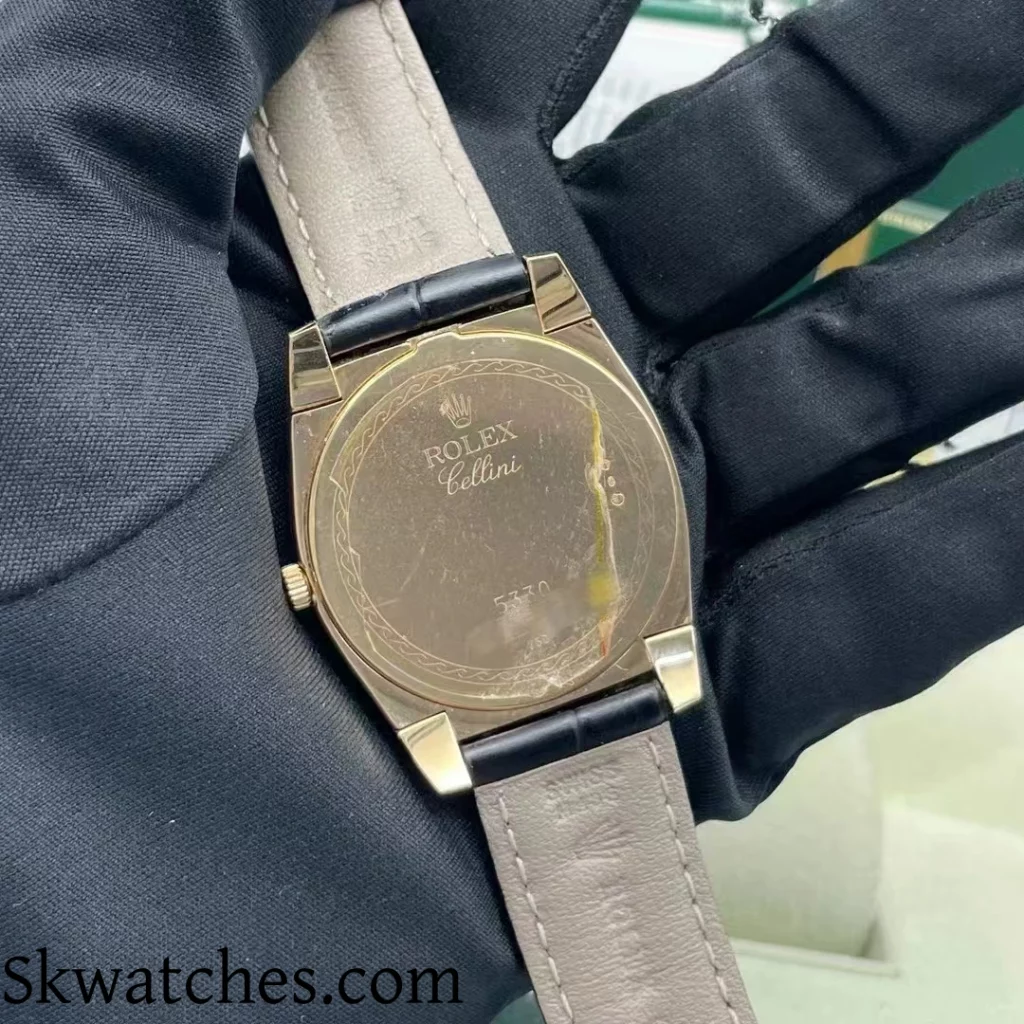 Replica watch back
