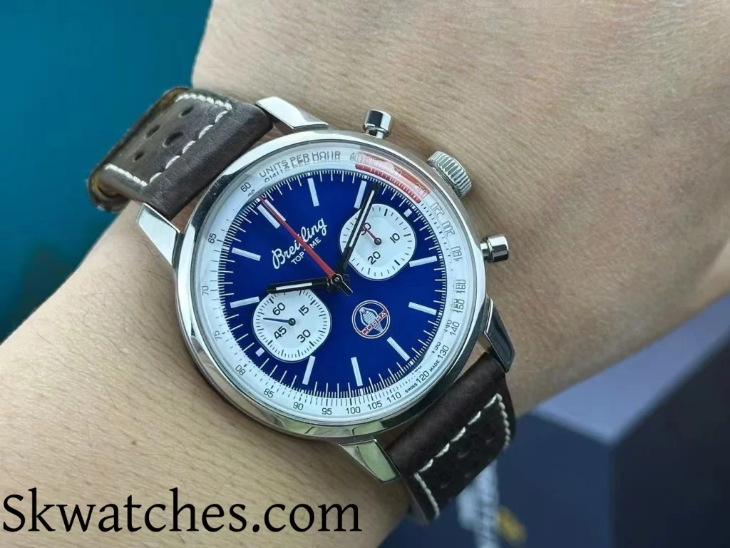 TF factory Replica Breitling Wearing effect diagram