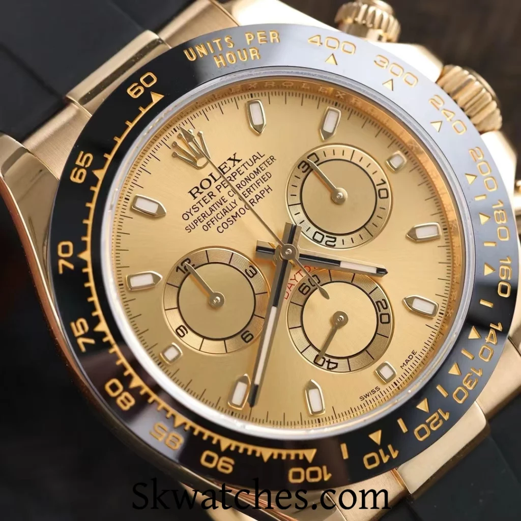 Replica Rolex 116518 dial real picture