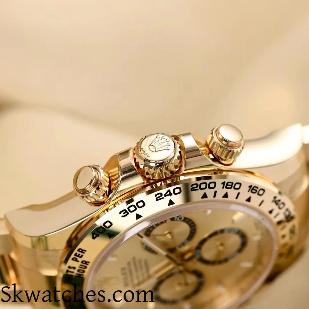 Rolex Daytona 126508 0005 replica watch real shot - Crown