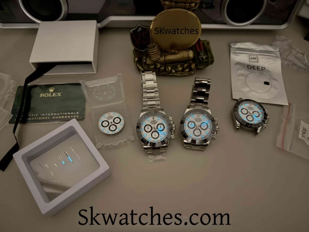 clean factory daytona 116500 - Luminous effect
